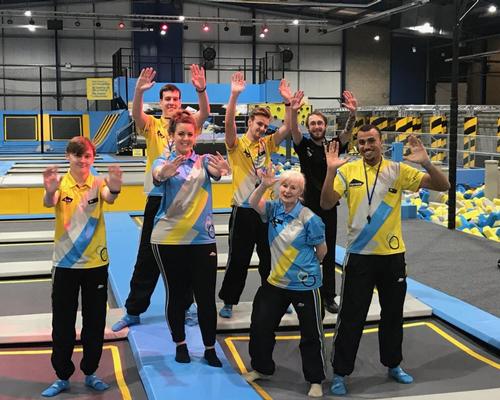 The first cohort of graduates work at Oxygen Freejumping’s Derby site