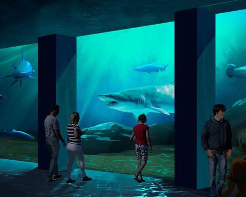 Called Expansion 2020, the plan features the new shark habitat and a redesigned entrance