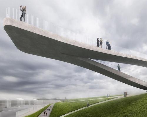 MVRDV win competition for landmark public installation in Den Helder with 'infinite loop' design
