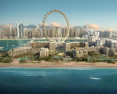 The resorts will feature views of the largest observation wheel in the world, the Ain Dubai, which is scheduled to open in 2019