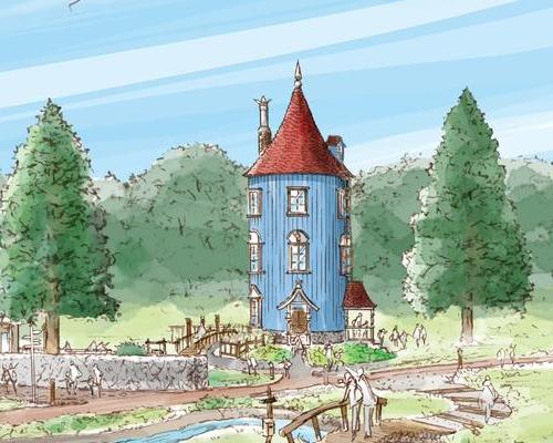 New renderings for Moomin Park as opening date set for Japanese nature attraction