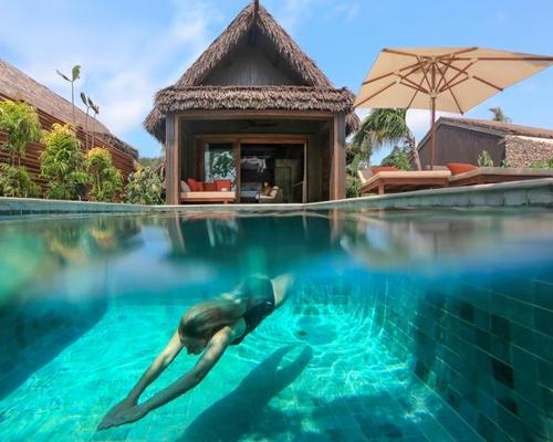 The resort includes 24 villas with private pools as well as 60 residences
