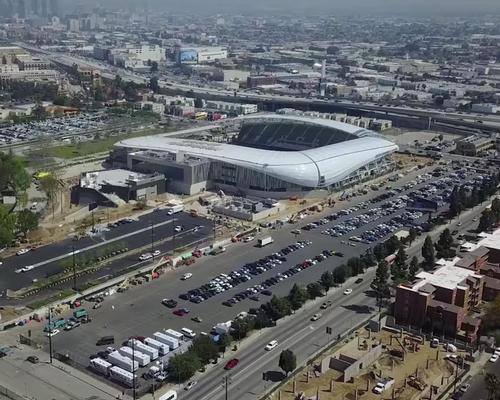 Designed by architect Gensler, the 22,000 capacity Banc of California Stadium is the first new open-air stadium in LA since 1962