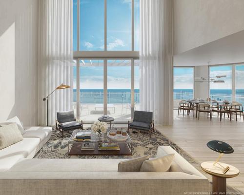 Real estate firm Fort Partners has developed the project, situated on Fort Lauderdale Beach Boulevard 