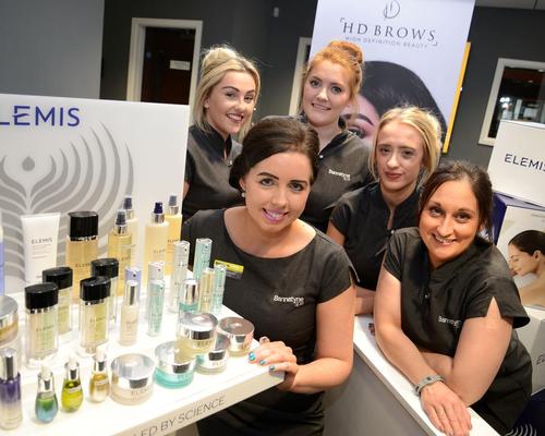 Ashleigh Baker (front) will lead the spa team at the Bannatyne Spa in Ingleby Barwick