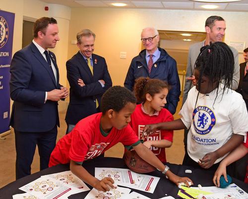 The initiative will see more than 100 children from London learn physics through the evolution of football equipment and the similarities to those used in American football