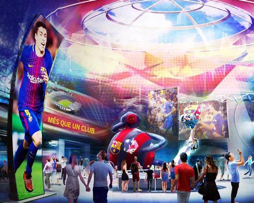 Visitors able to enjoy immersive experiences 'based on the history, values, players and memorable moments of the club, blending interaction, new technologies, education and fun'
