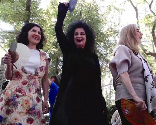 Odile Decq leads protest demanding equality for women in architecture at Venice Biennale 