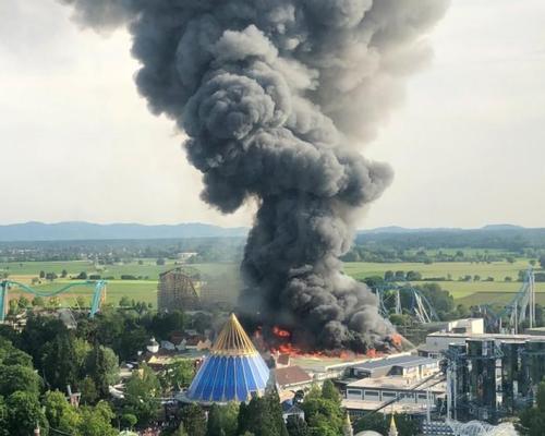 Blaze at Europa Park destroys historic ride 