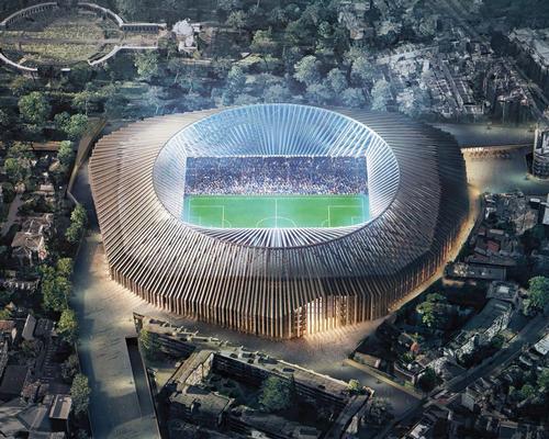 Herzog & de Meuron designed the 60,000-capacity stadium, which has been scrapped for the time being