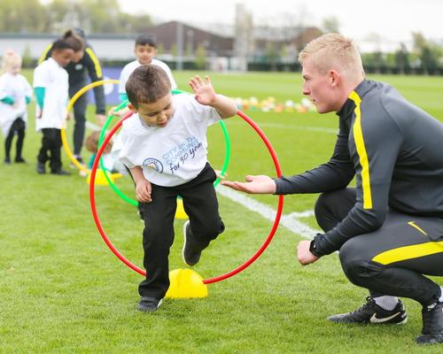 Manchester City FC opens its facilities to kids during Active Uprising