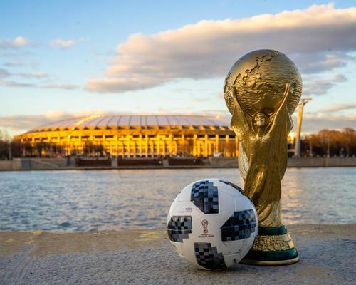 The opening game between hosts Russia and Saudi Arabia will be played at the Luzhniki (in the background) today, 14 June