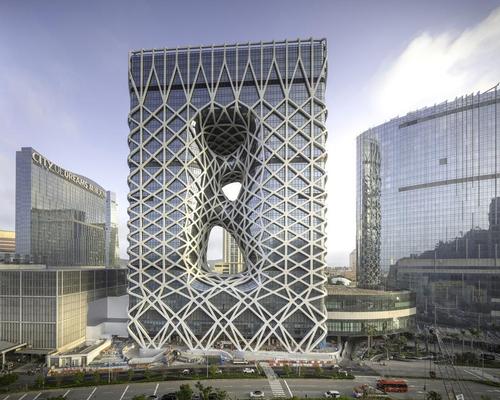 Zaha Hadid Architects' sculptural Morpheus hotel opens in Macau on Friday