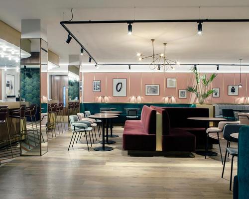 21 Spaces complete 'playful' redesign of Dublin's historic Alex hotel