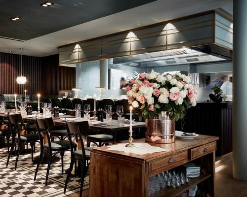 Joyce Wang has designed the hotel's restaurant