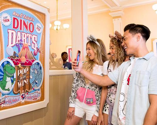 The app is a first for Disney and is designed to enhance the existing park experience