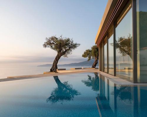 The beachfront retreat is one of a trio of Domes Resorts in Greece, and currently features a boutique spa, with plans for a larger one in the future