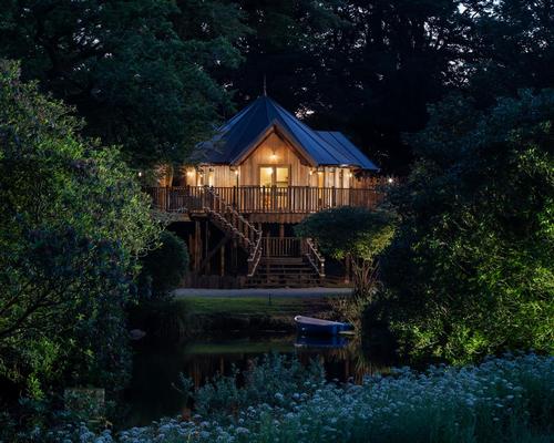 The Treehouses are part of Luxury Lodge's collaboration with David Lloyd