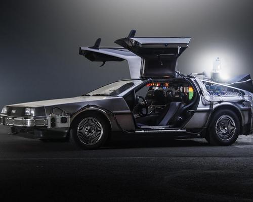 Visitors to Decades of Wheels can see Back to the Future's DeLorean time machine
