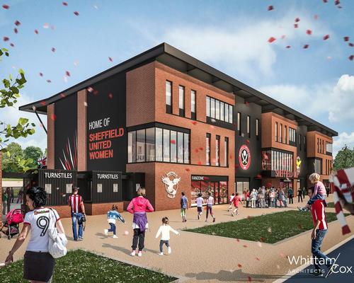 The £5m, 3,900-capacity stadium is set to become the new home of Sheffield United Women Football Club
