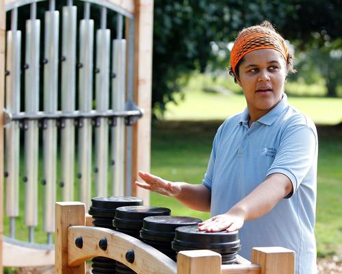 Acoustic Arts creates dynamic outdoor play areas with new line of kinetic instruments 