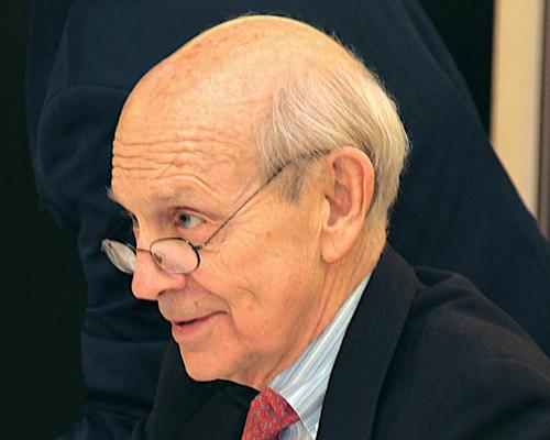Justice Stephen Breyer, who has been a member of the Jury since 2011, has been named as the new chair