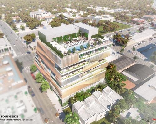 West Hollywood City Council voted 4-1 in favour of the building