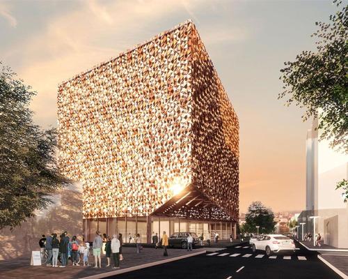 Construction commences on the Blloku Cube, Stefano Boeri’s first Albanian project
