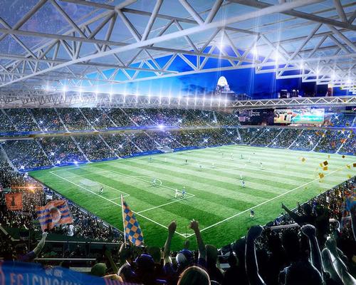 The estimated cost of the new stadium is $200m (£174.6m, €229m).