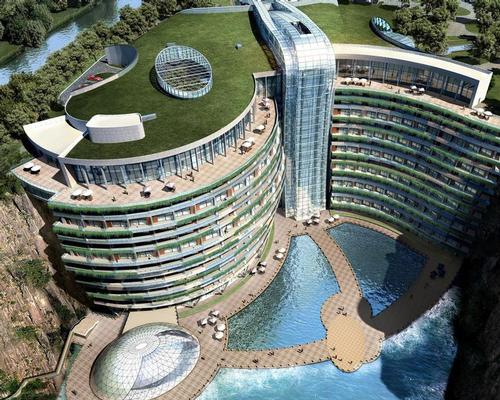 World’s first subterranean resort opens in Shanghai