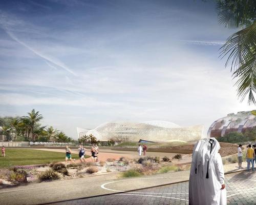 The creation of the new public realm is intended to help achieve the community and environmentally focused objectives of the Qatari World Cup planning committees.