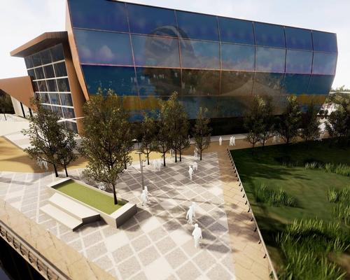 The centre will house a 25m pool and a large health club