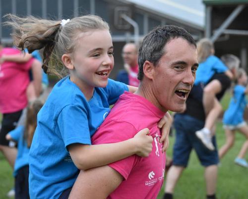 The programme will encourage fathers to play a greater role in supporting their daughters to develop physical confidence