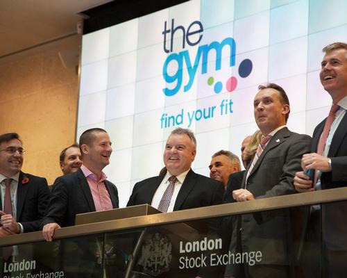 Treharne and his top team at the London Stock Exchange
