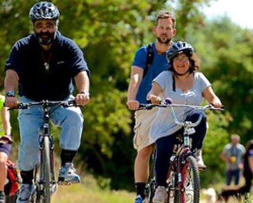 The scheme will see 10 cycle trails built around the country by autumn 2017