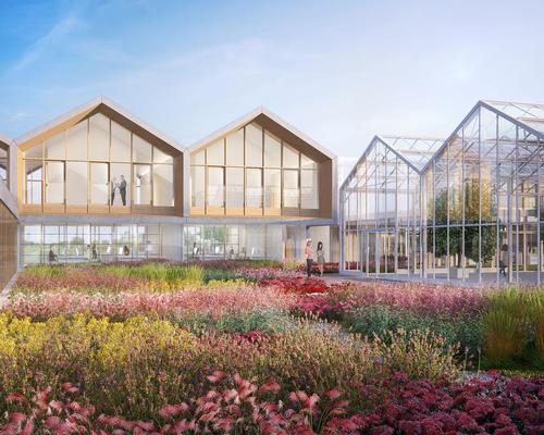 The architects have envisioned a village inspired by classical Italian farmhouses