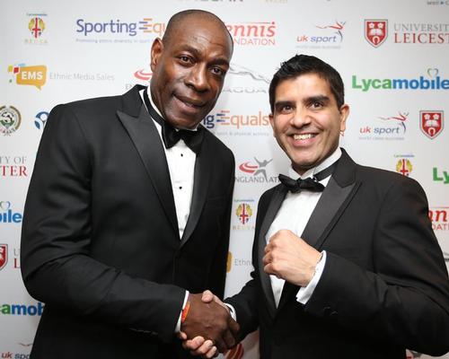 Sporting Equals CEO Arun Kang (right) unveiled the resource in London today (22 November)