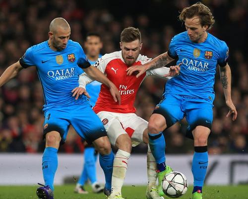 Arsenal and Barcelona have combined revenues of US$1.1bn 