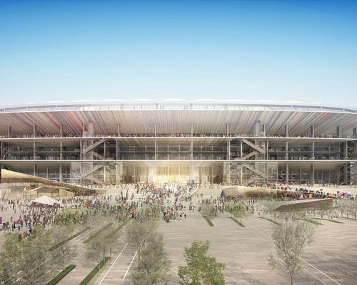 The redeveloped Nou Camp will sit at the heart of a new €600m sports district
