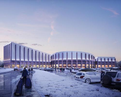 Designed by FaulknerBrowns Architects, the £270m project will include a 2,00sq m snow centre