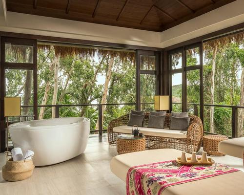 The Anantara Spa includes nature-inspired treatment suites, positioned among the trees, which boast double massage beds and oversized bathtubs
