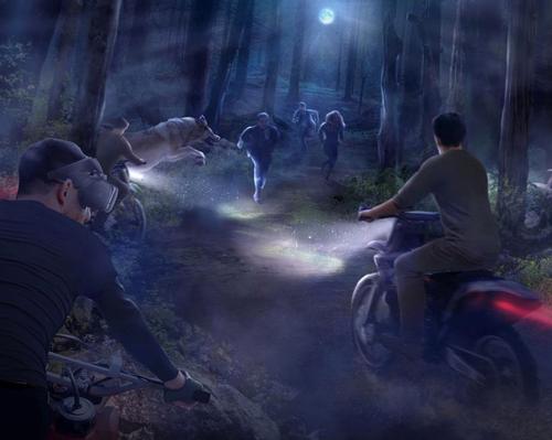 The Twilight Saga: Midnight Ride: Race with Jacob and the Black Pack wolves on a daring VR dirt-bike adventure through the moonlit woods. But beware, beyond these hallowed hills, a different kind of creature roams, and this one is out for blood
