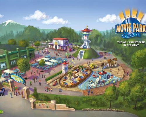 Movie Park Germany's illustration of the new 