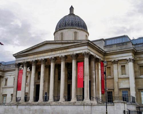 The National Gallery, London – one of the numerous arts institutions across England