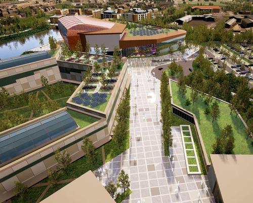 A state-of-the-art leisure centre, assisted living accommodation and a wellness hotel are also planned for the Village, along with landscaped outdoor spaces for walking and cycling