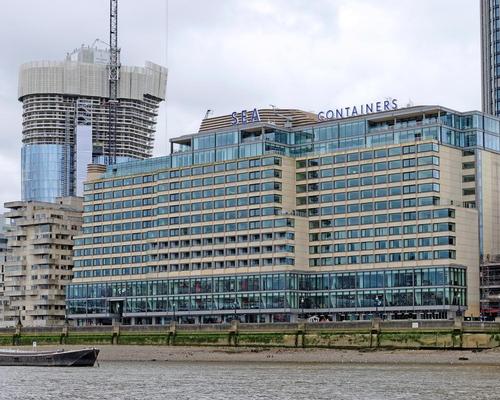 The hotel has been renamed Sea Containers London in tribute to its iconic location