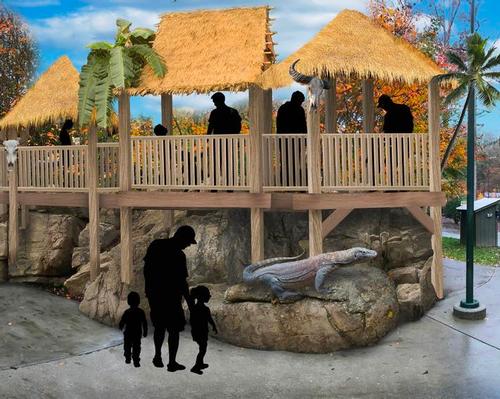 Scheduled for Q3 is an expansion of the Komodo dragon outdoor exhibit. 