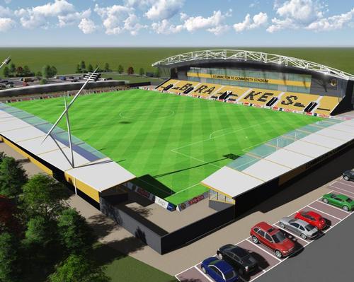 Plans for the site include a 5,000-capacity football stadium with a 3G artificial pitch