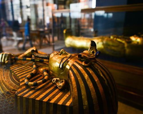 Tutankhamen's coffin is one of the antiquities held at the Egyptian Museum, Cairo
