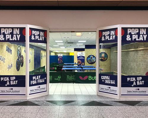 One of the first pop-ups was set up at an empty unit in the South Gyle shopping centre in Edinburgh
